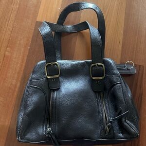 Vintage Bag with Gold buckles